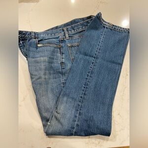 Gap Premium Men’s Distressed Straight Leg Jean 30” Waist 32” Length
